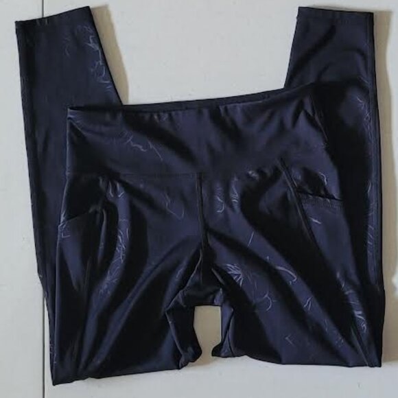 Women's Ideology black yoga pants with deep pockets -Size S - Picture 5 of 8